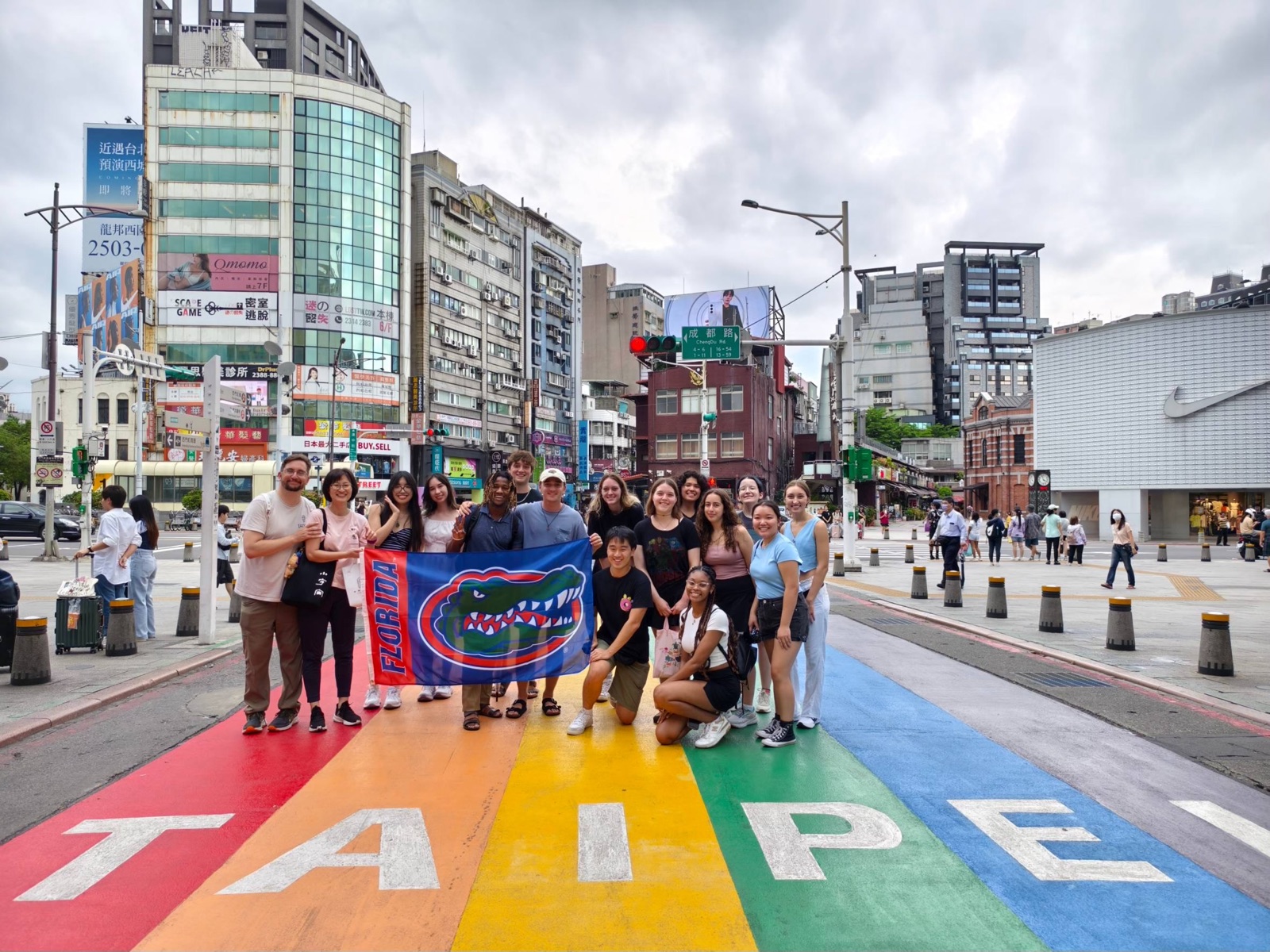 Taiwan study abroad moment